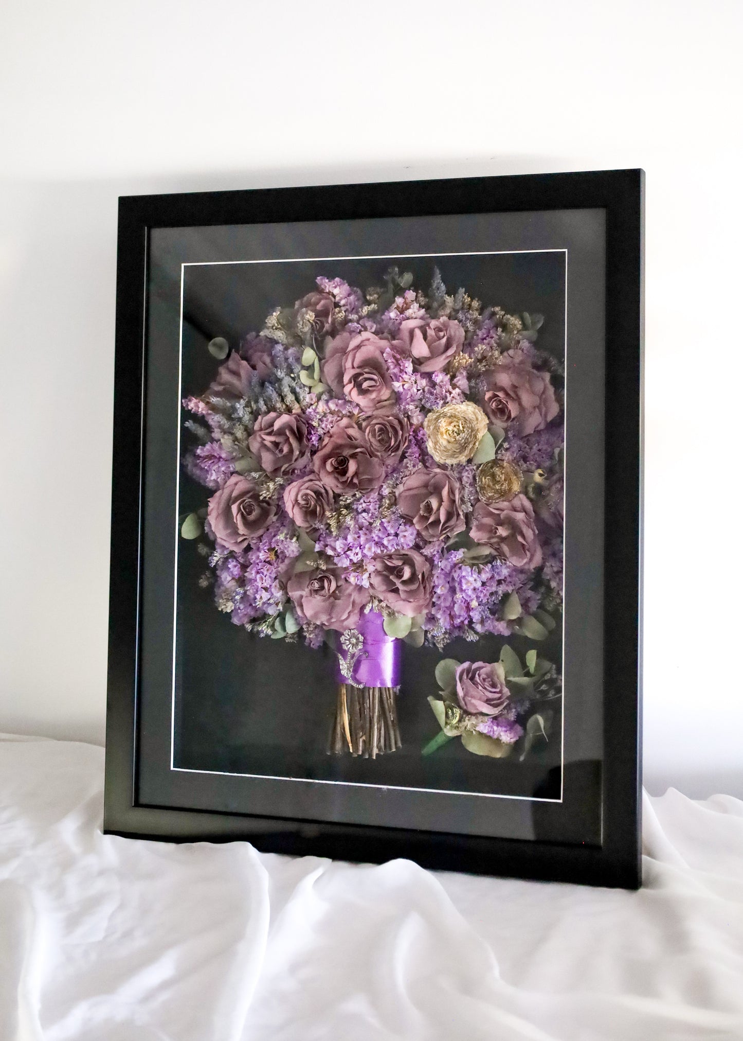 Framed Preserved Bouquet 50x40