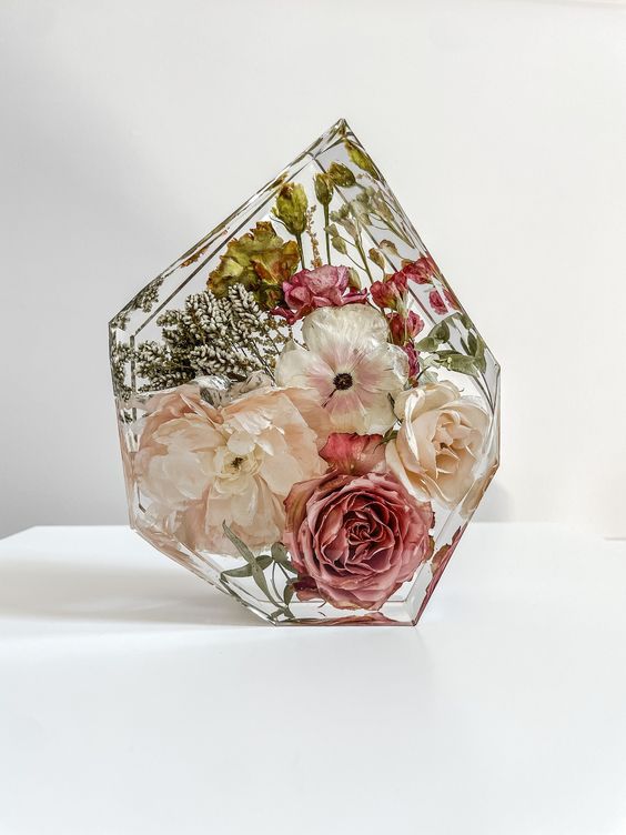 Multi- faceted Resin Block