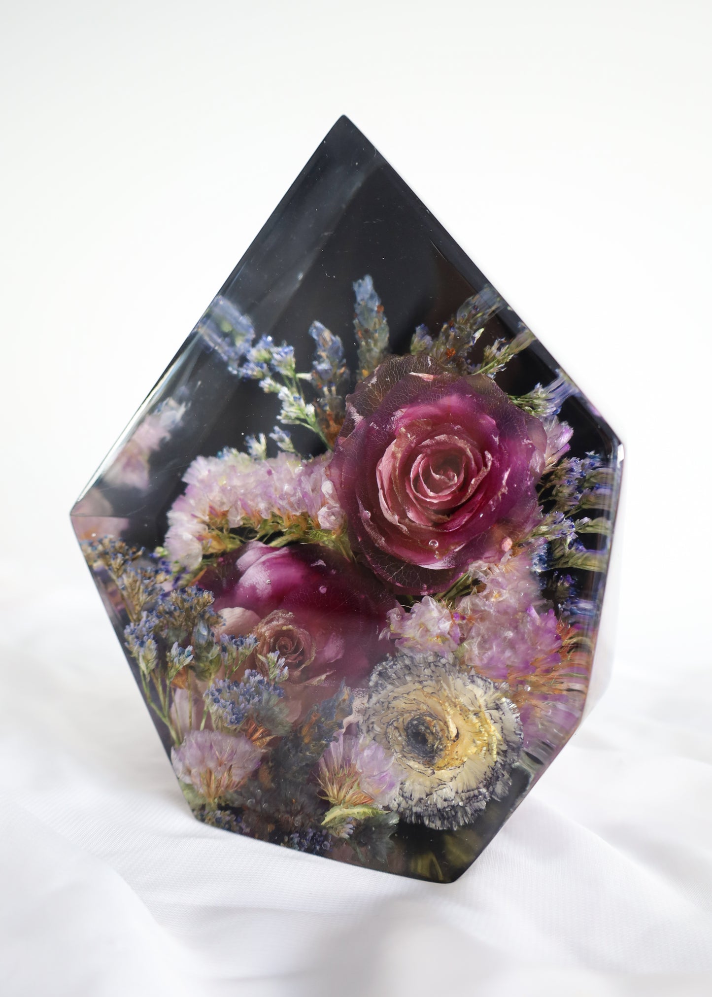 Multi- faceted Resin Block