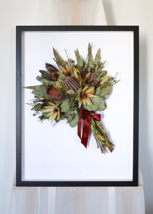 Frame Preserved Bouquet 50x70
