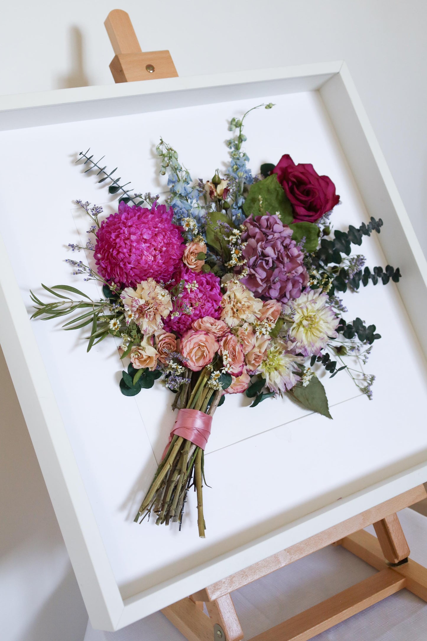 Frame Preserved Bouquet 60x60
