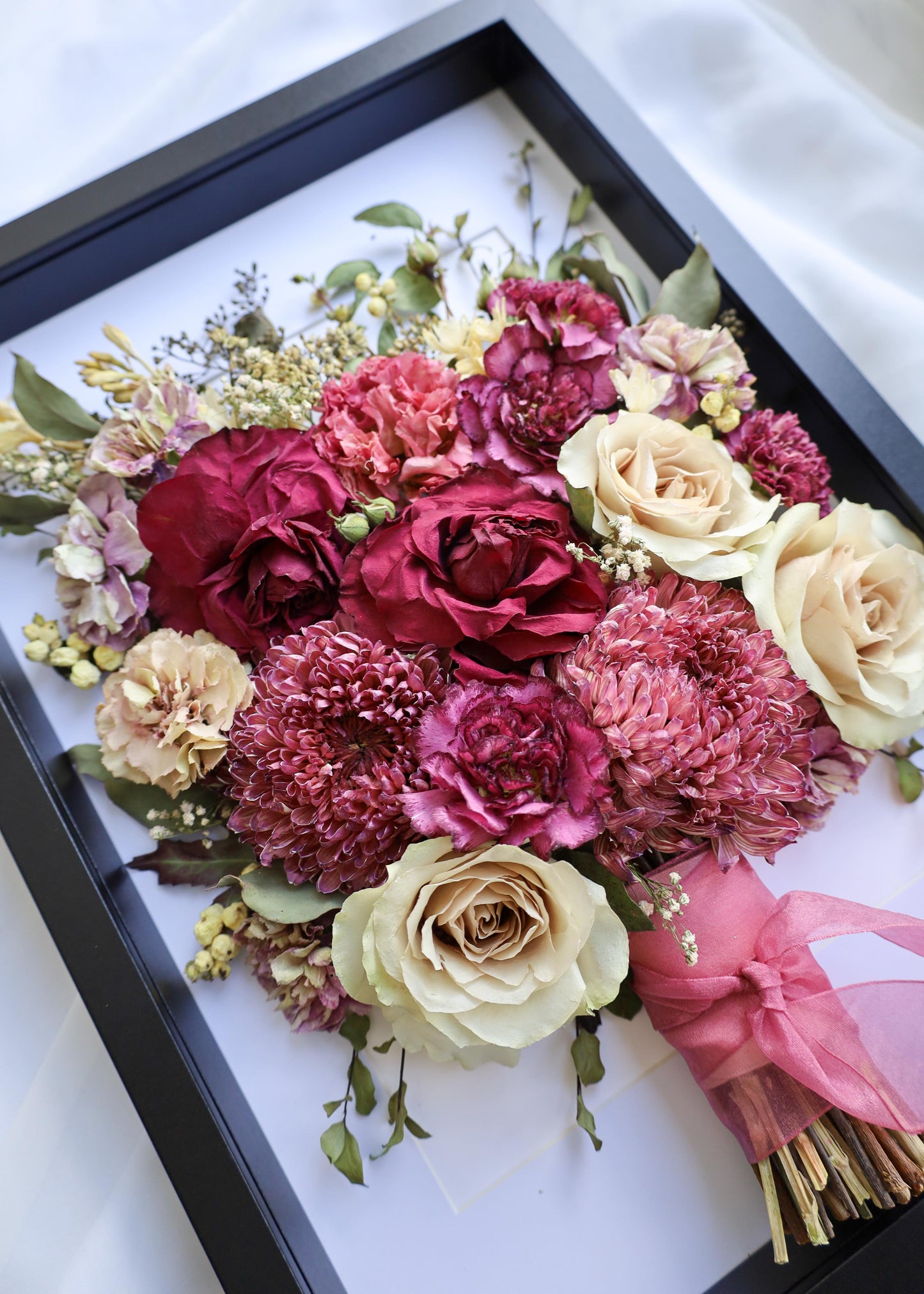 Frame Preserved Bouquet 50x70