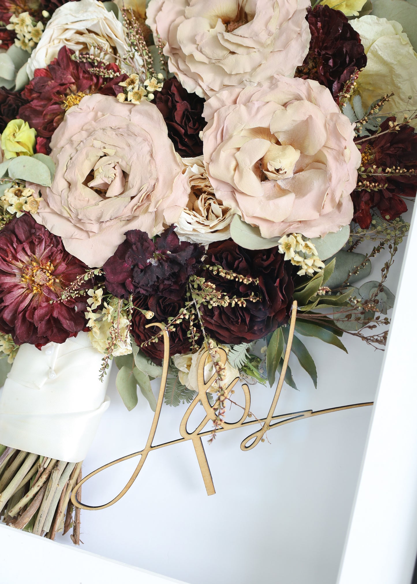 Framed Preserved Bouquet 50x40