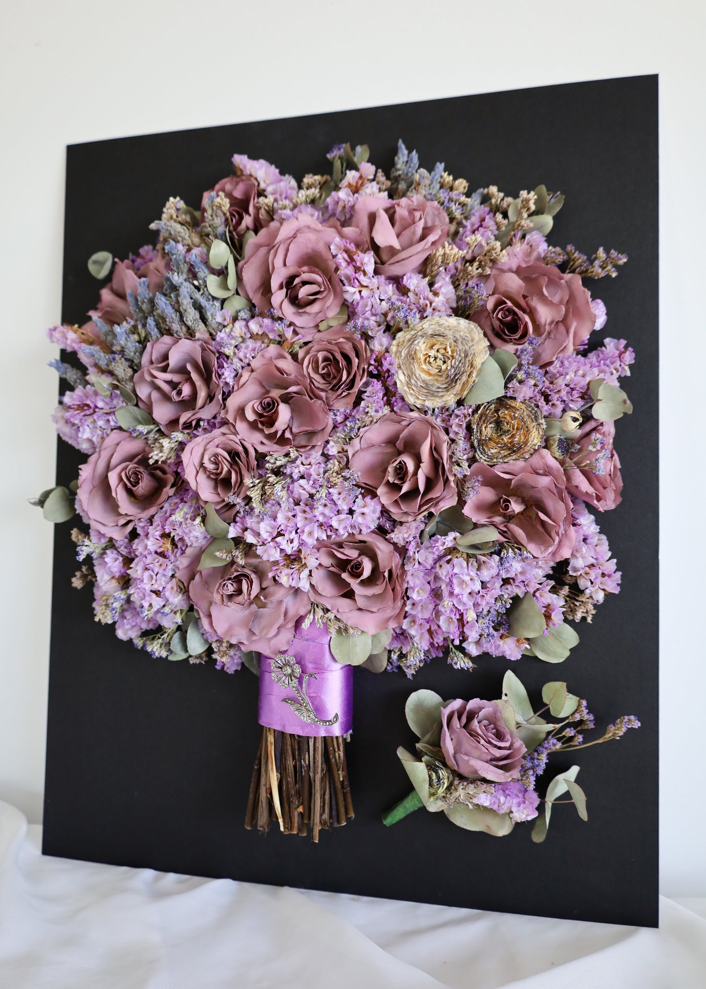 Framed Preserved Bouquet - size 60x 80