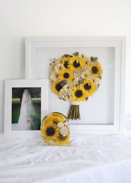 Frame & Resin Trio Preservation Package