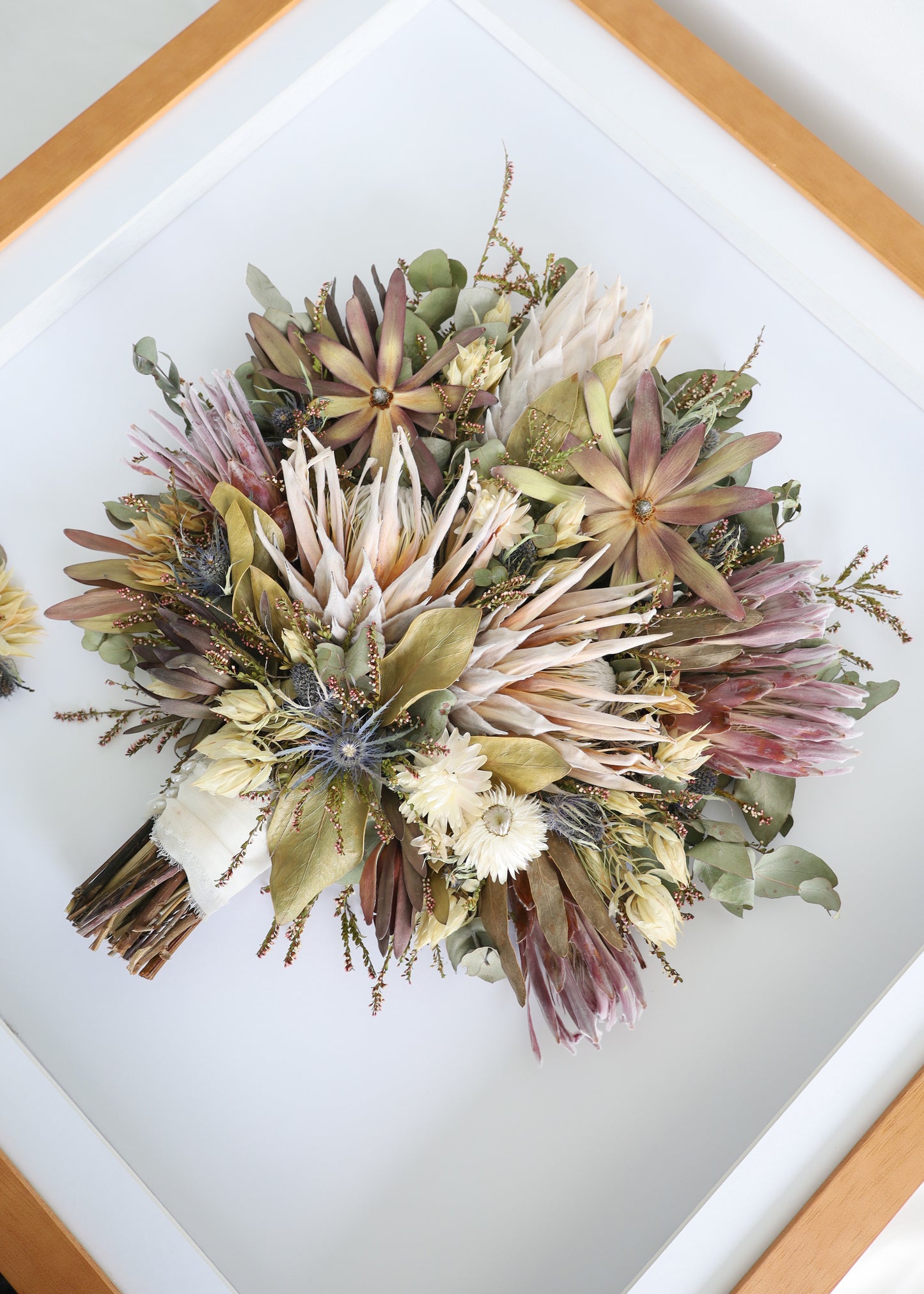 Framed Preserved Bouquet 50x50