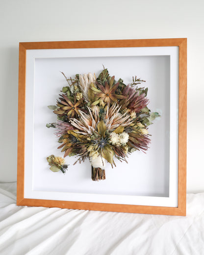 Frame Preserved Bouquet 60x60
