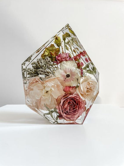 Multi- faceted Resin Block