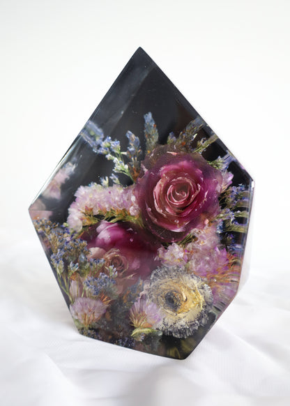 Multi- faceted Resin Block