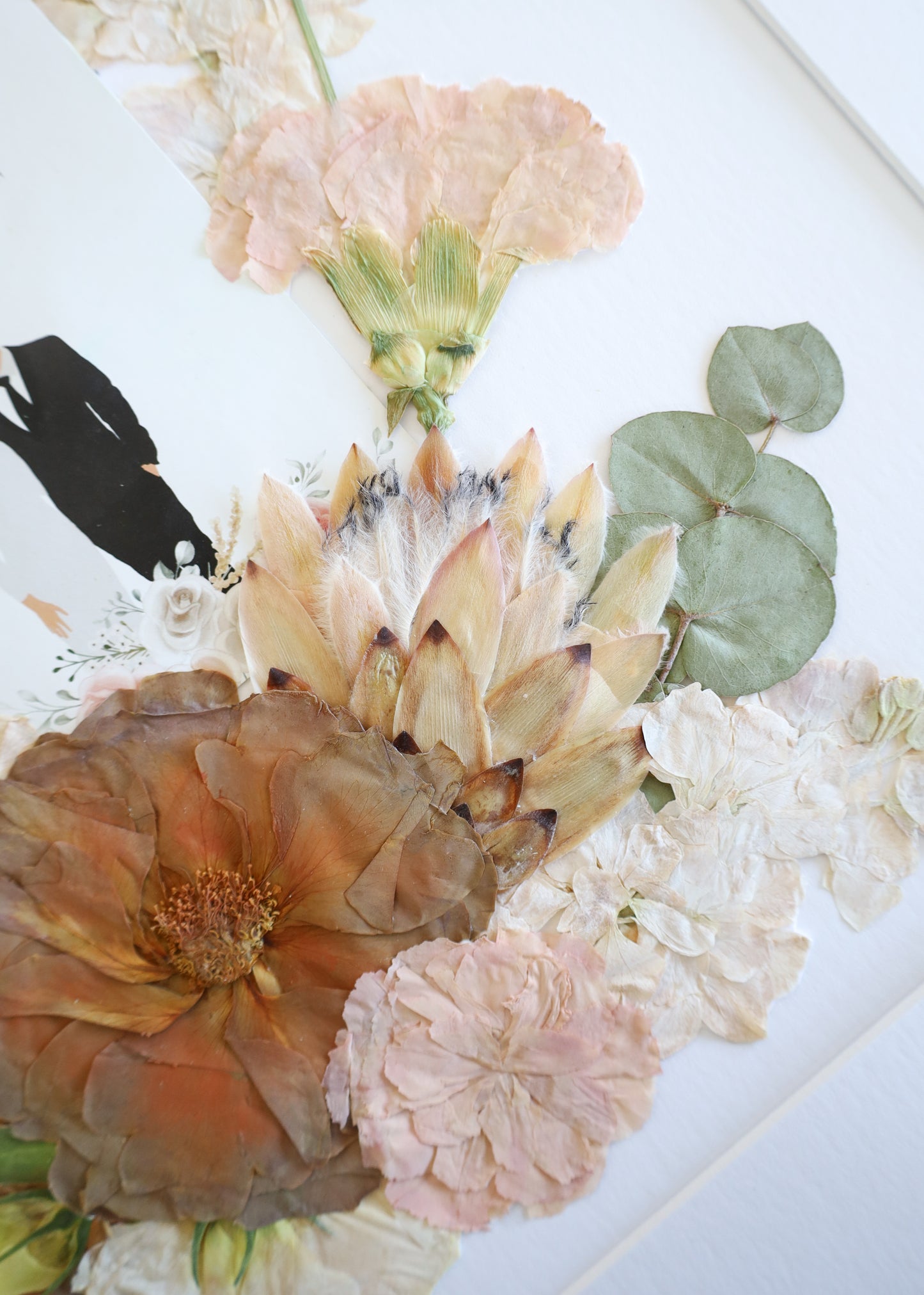 Framed Pressed Flowers A4 Size