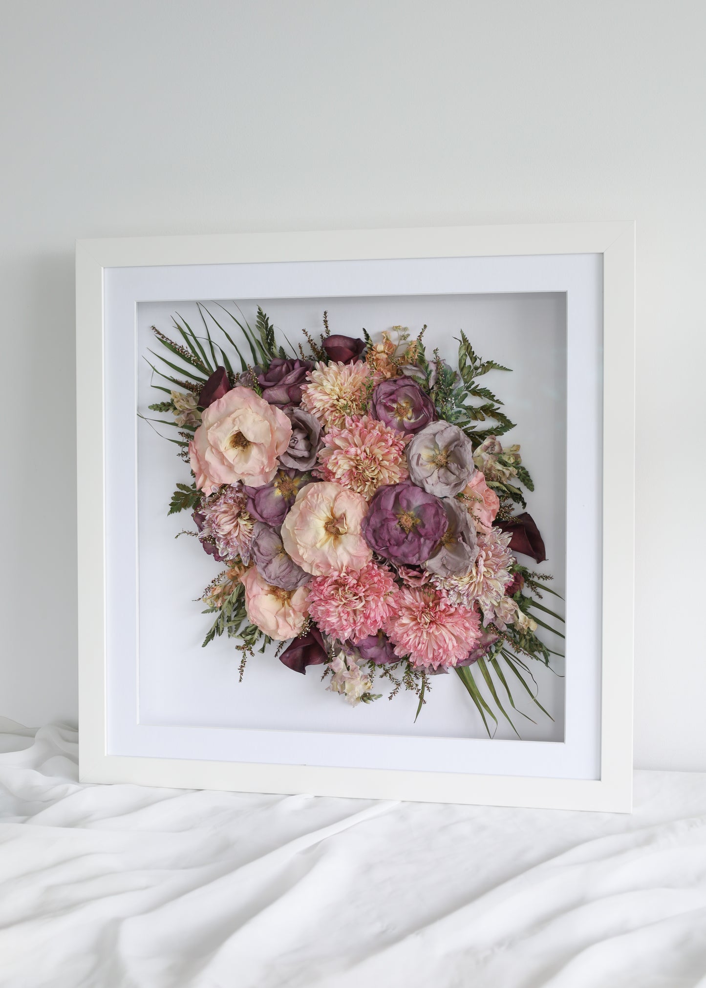 Frame Preserved Bouquet 60x60