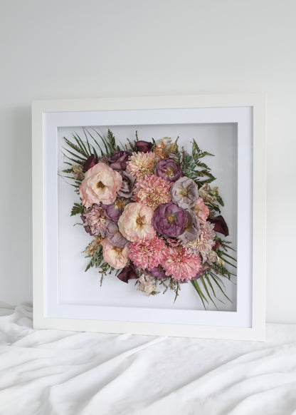 Frame Preserved Bouquet 60x60