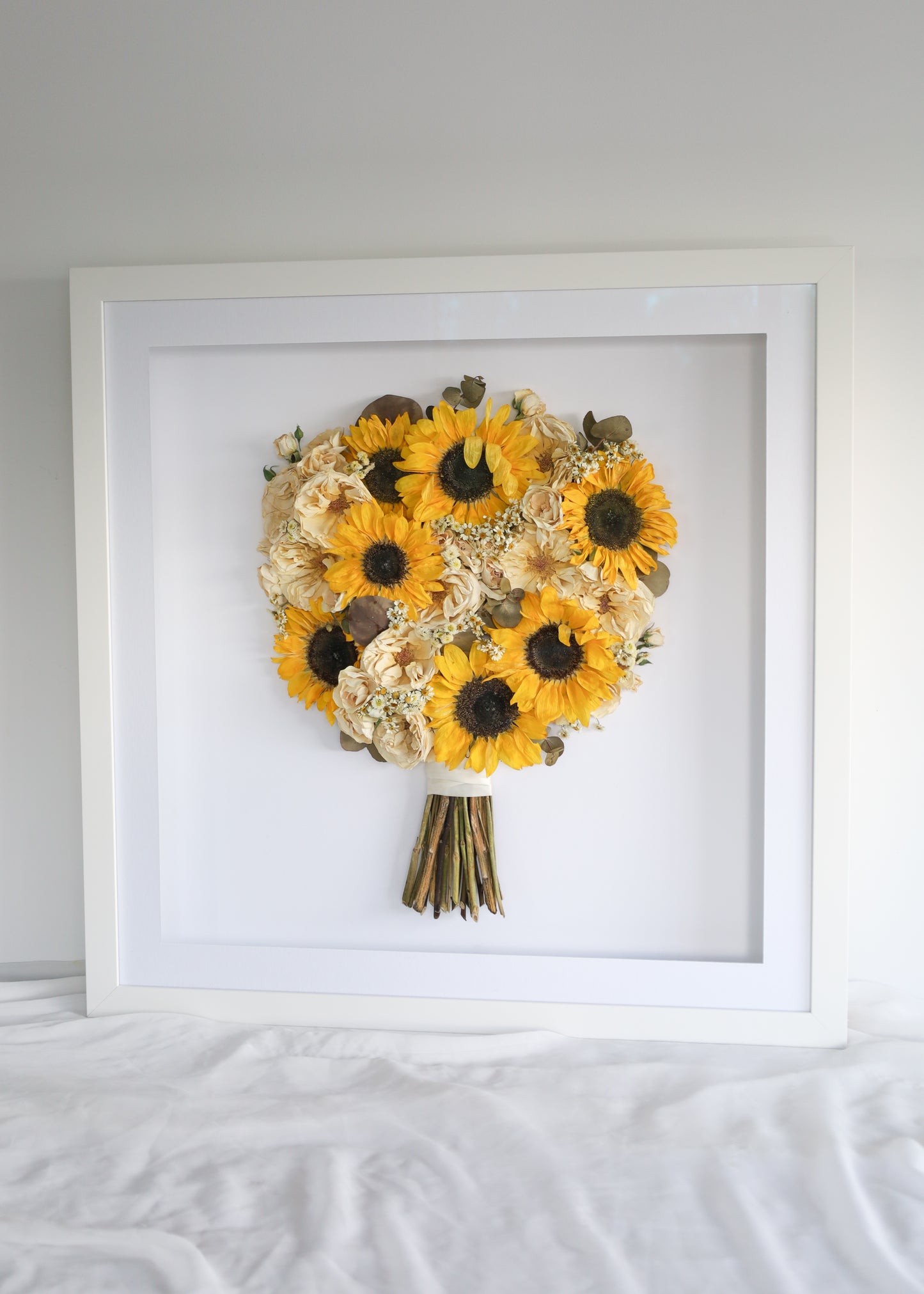 Framed Preserved Bouquet 50x50