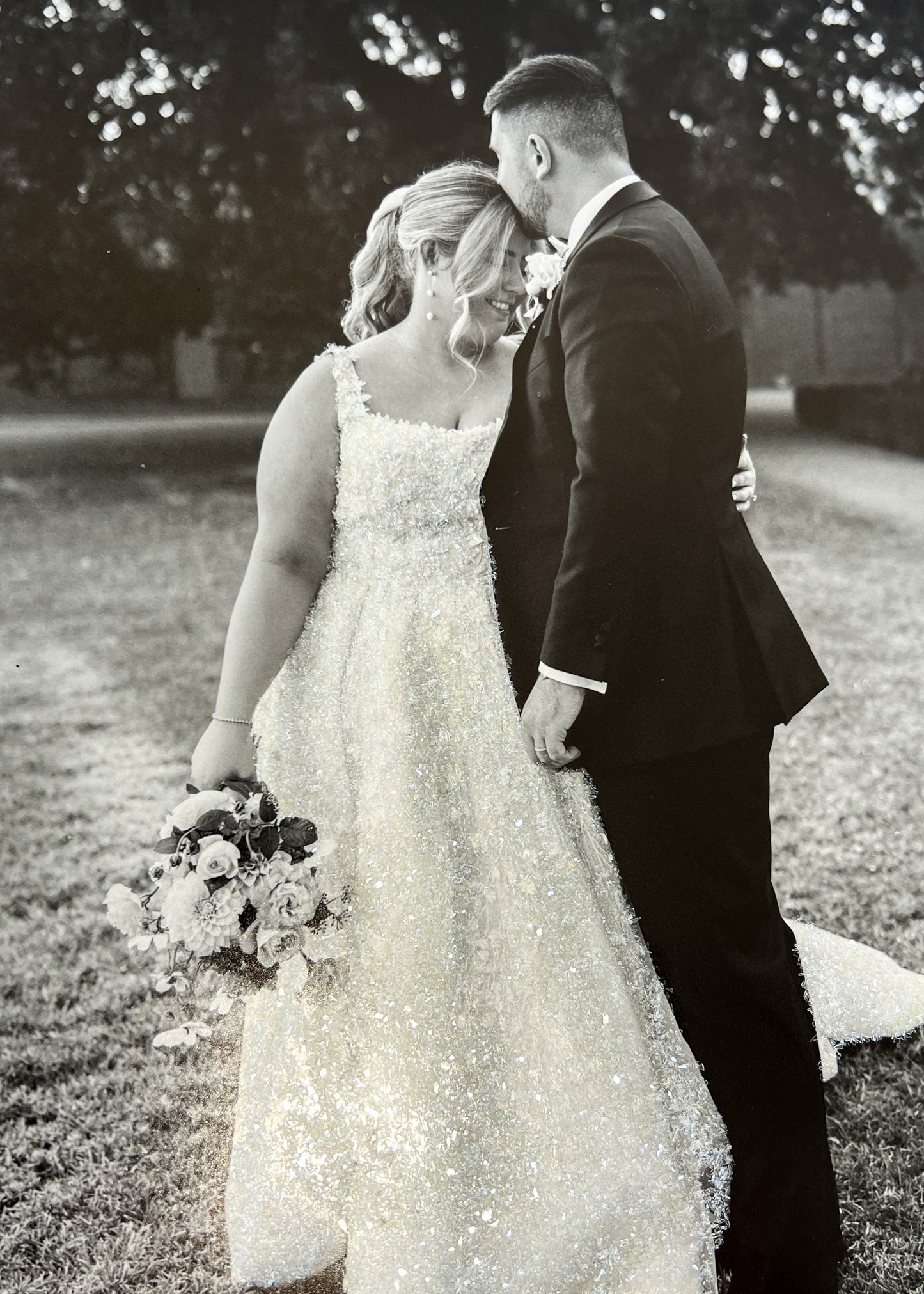 A3 Personalised Glitter Print