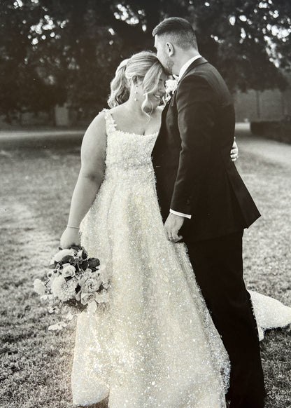 A3 Personalised Glitter Print