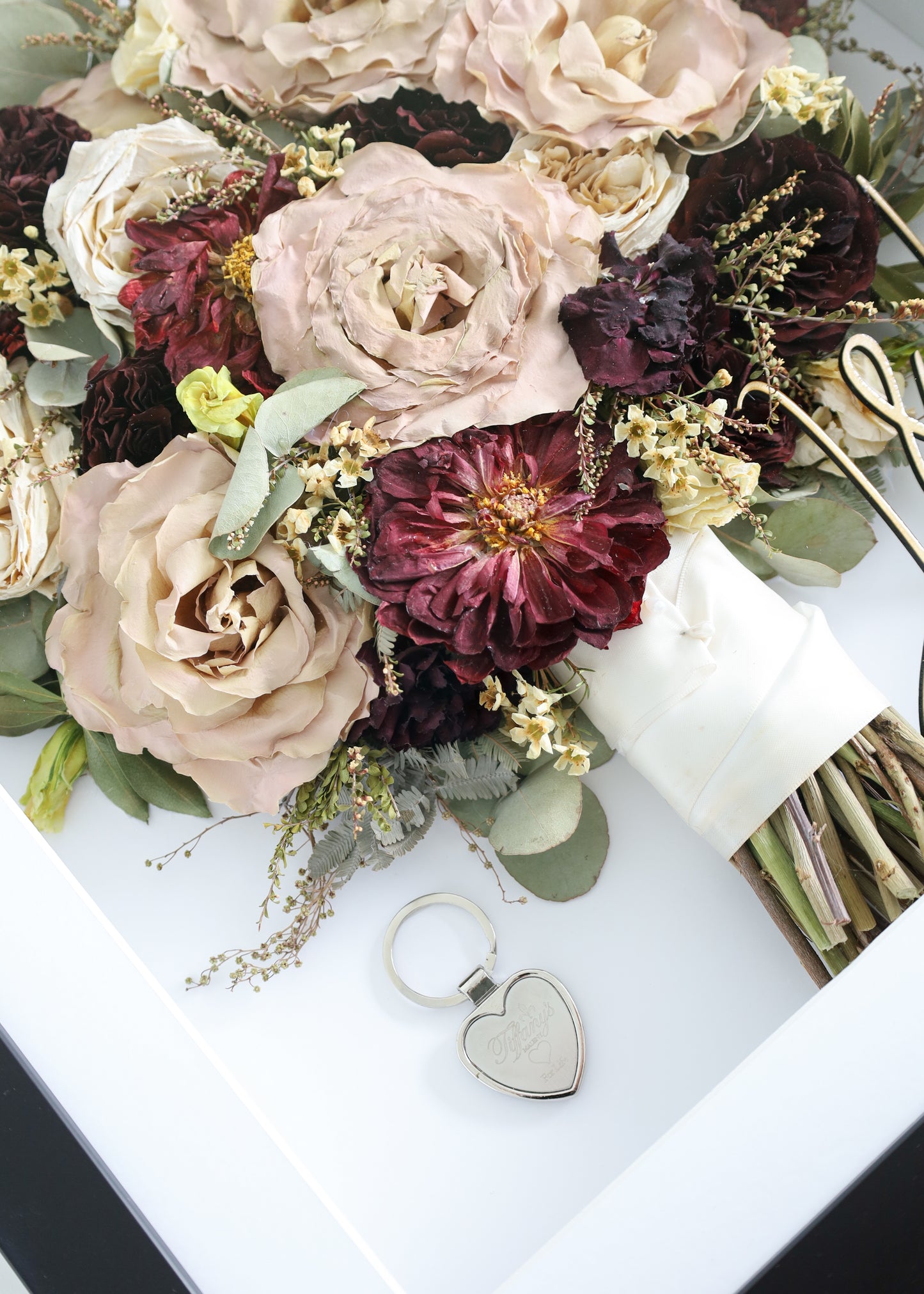 Framed Preserved Bouquet 50x50