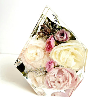 Multi- faceted Resin Block