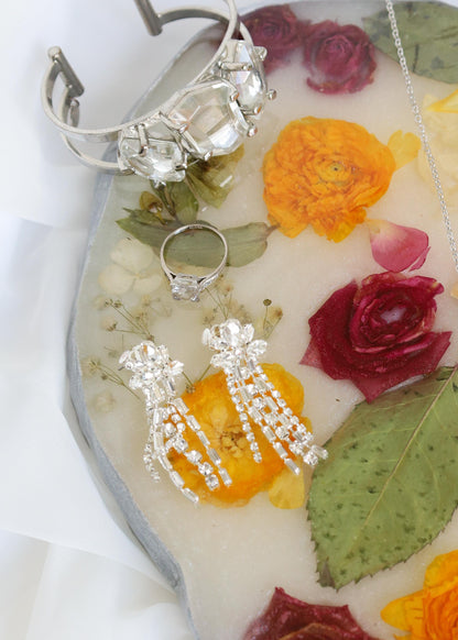 Organic Shaped Resin Display Tray - resin display tray